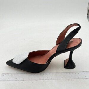 Women's Slingback Pointed Toe High Heels, Slip On Heeled Sandals Dress Shoes